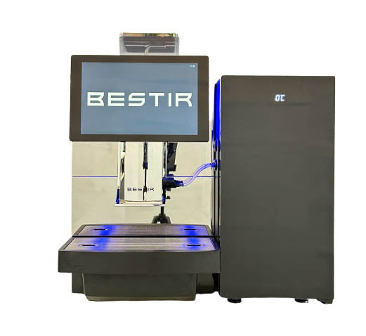 Bestir BM80 coffee machine from front view