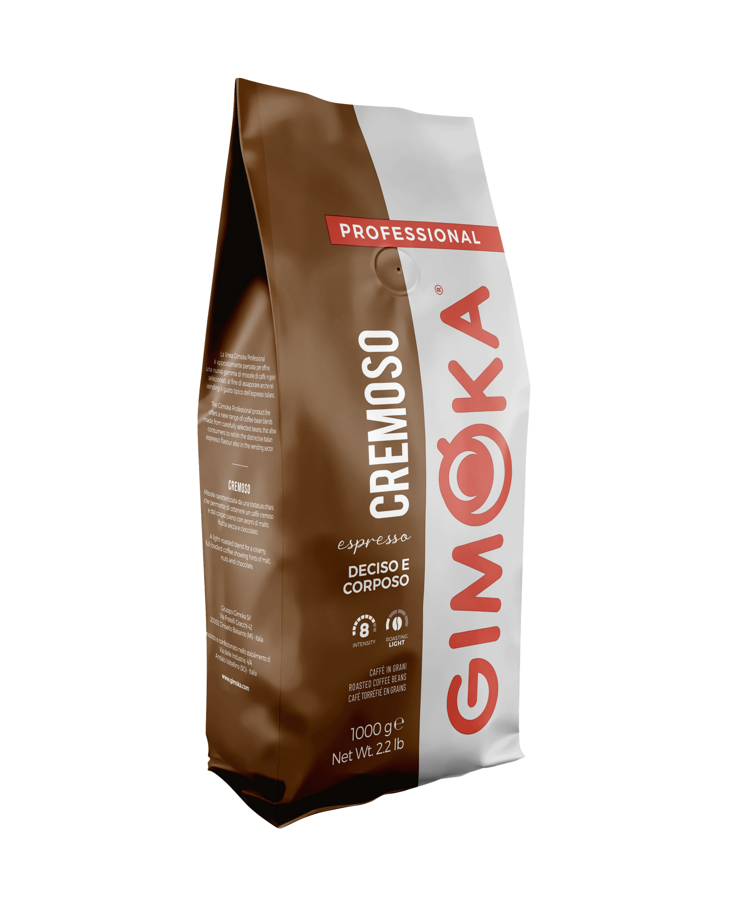 Gimoka Cremoso Professional Coffee Beans 1kg