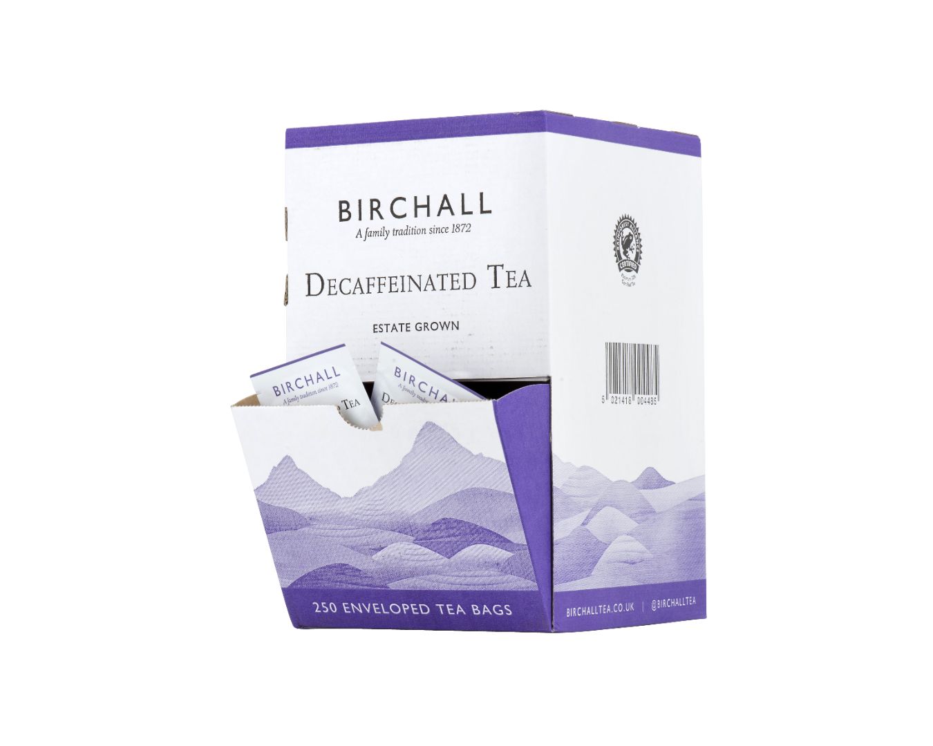 Birchall Decaffeinated Enveloped Tea Bags 1x250