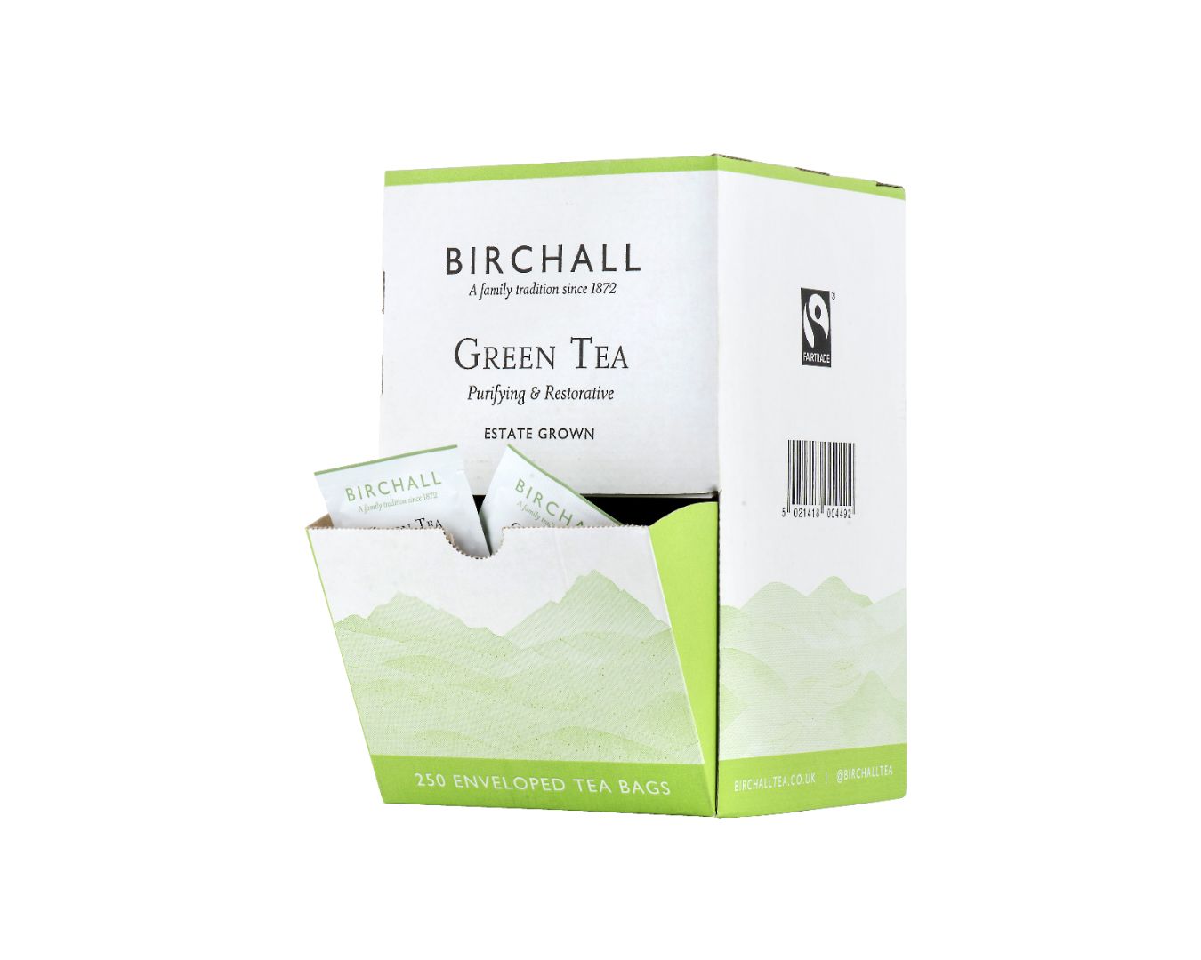 Birchall Green Tea Enveloped Tea Bags 1x250