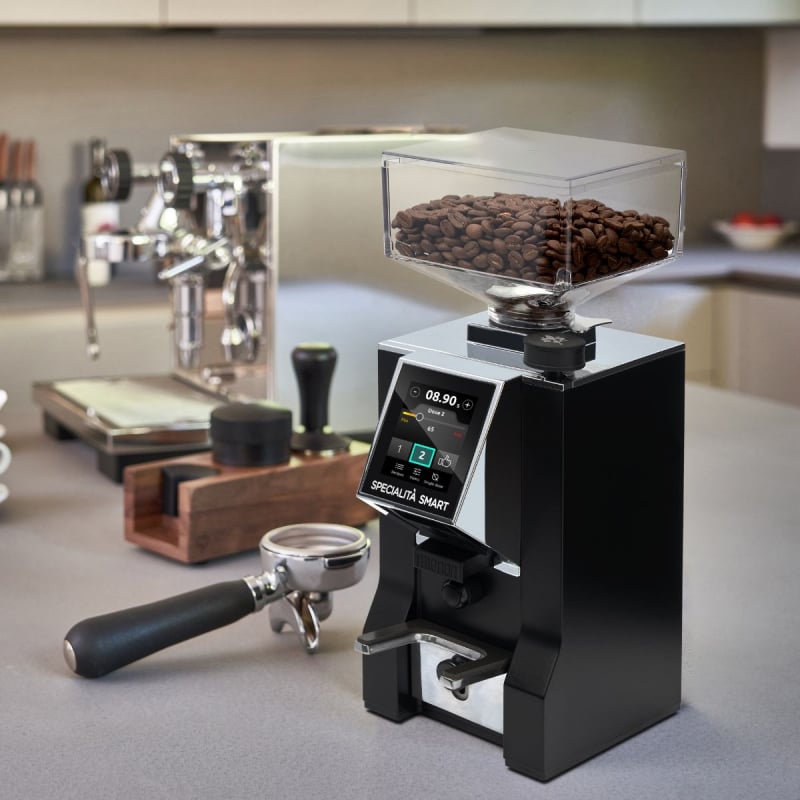 Eureka Mignon Specialita Smart Coffee Grinder - Black