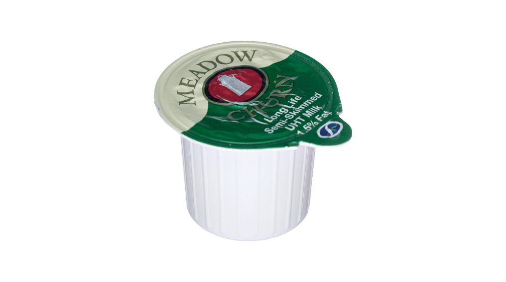 Meadow Churn semi skimmed milk pots x150