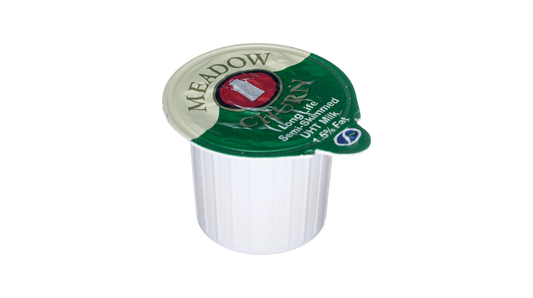Meadow Churn semi skimmed milk pots x150