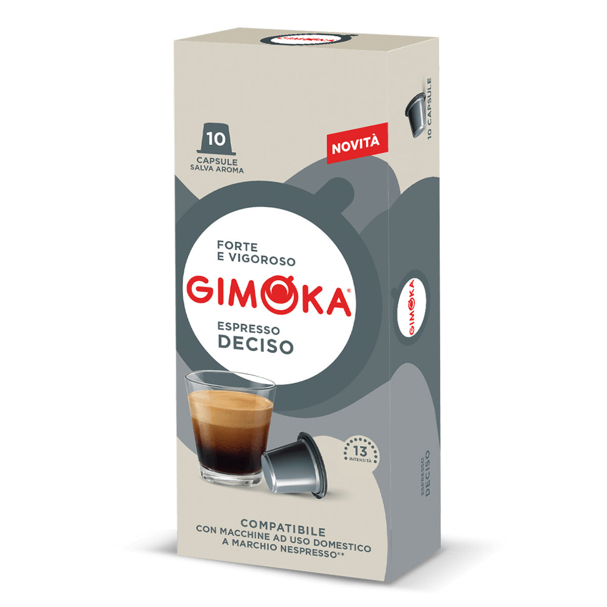 Gimoka Deciso Nespresso Compatible Pods