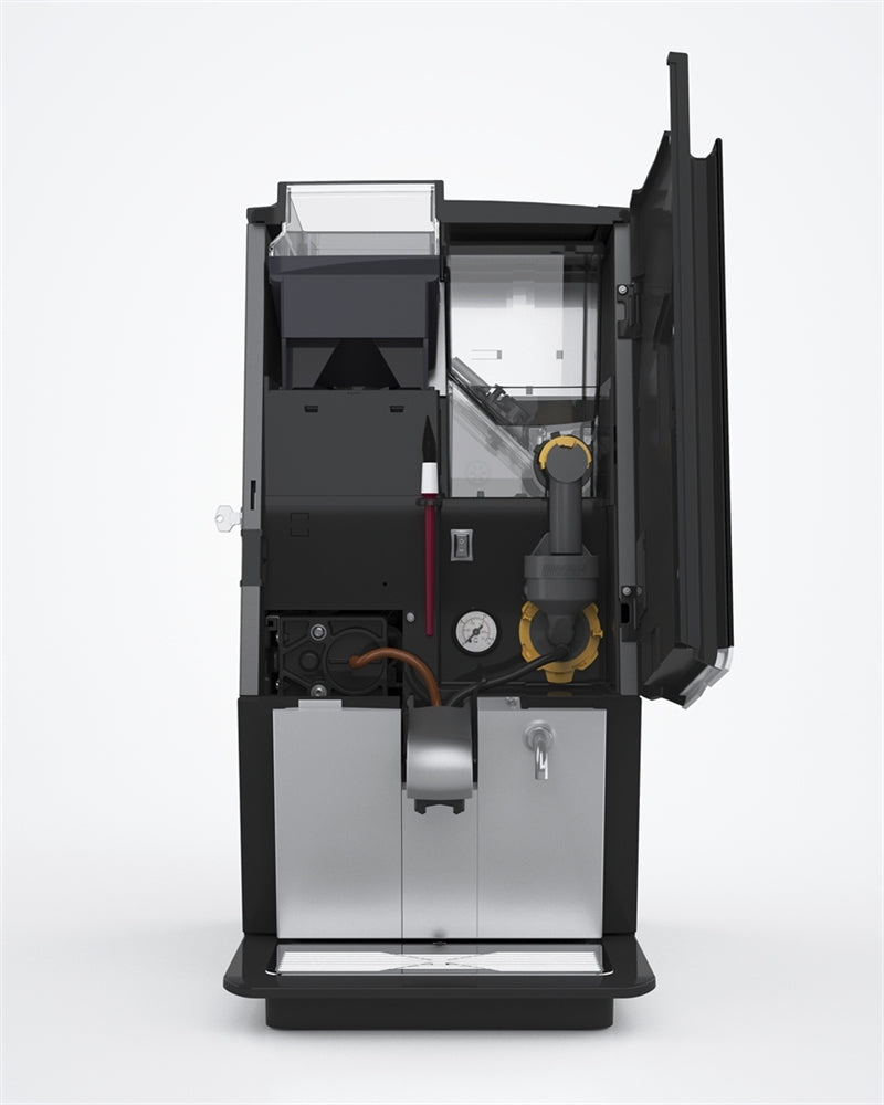 Bravilour Esprecious machine opened up showing internals