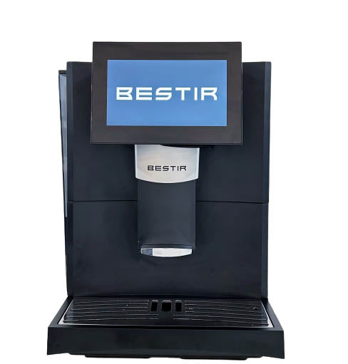 Bestir coffee machine from the front