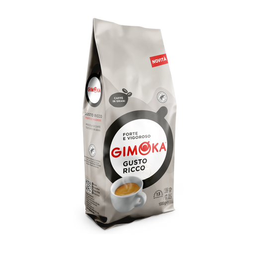 Gimoka Gusto Ricco Coffee Beans 1kg