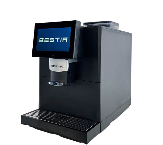 Bestir coffee machine from right side angle