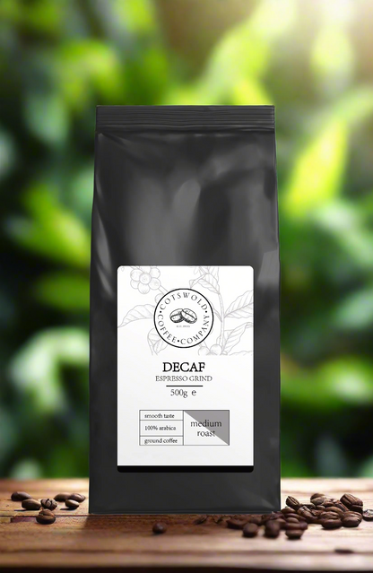 Cotswold Decaffeinated Espresso Grind Coffee 500g