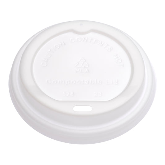 White 12/16oz Lids