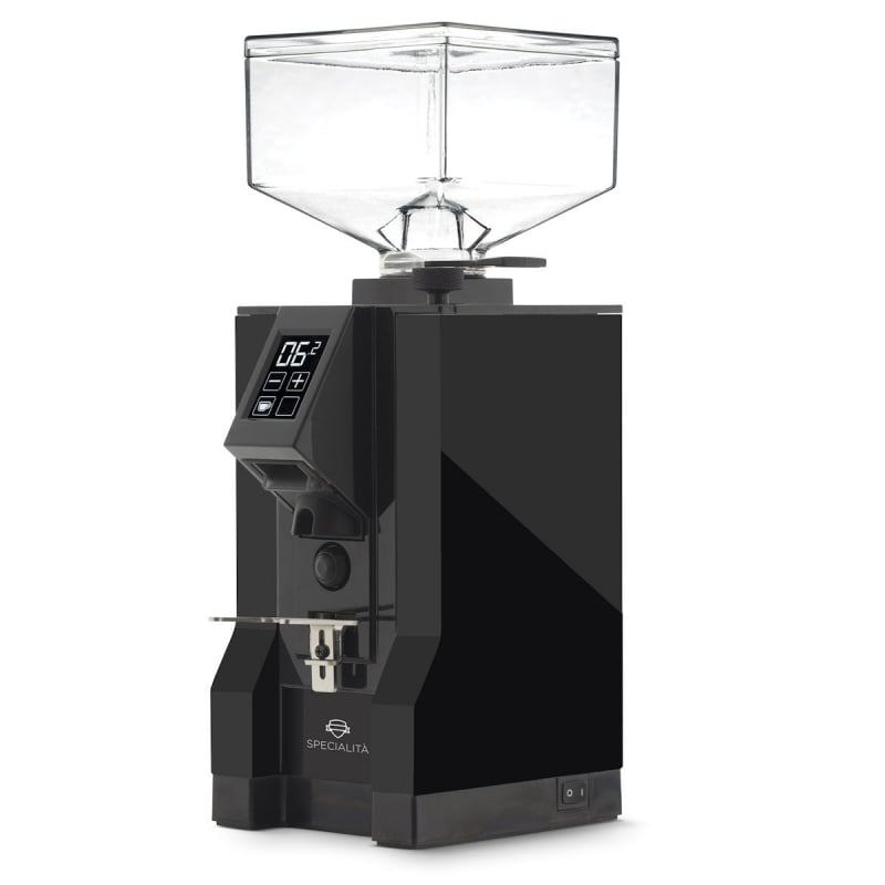 Eureka Mignon Specialita on demand coffee grinder in black