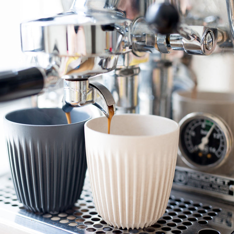 Huskee Cup and Lid - Charcoal - 12oz/360ml