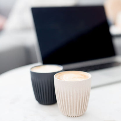 Huskee Cup and Lid - Natural - 12oz/360ml