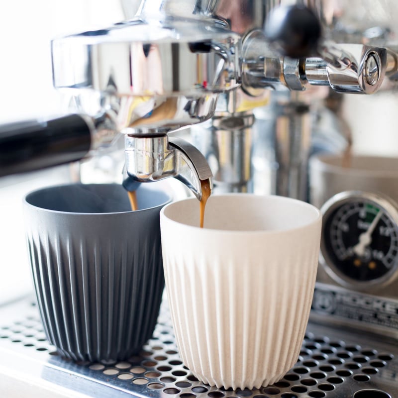 Huskee Cup and Lid - Natural - 8oz/240ml