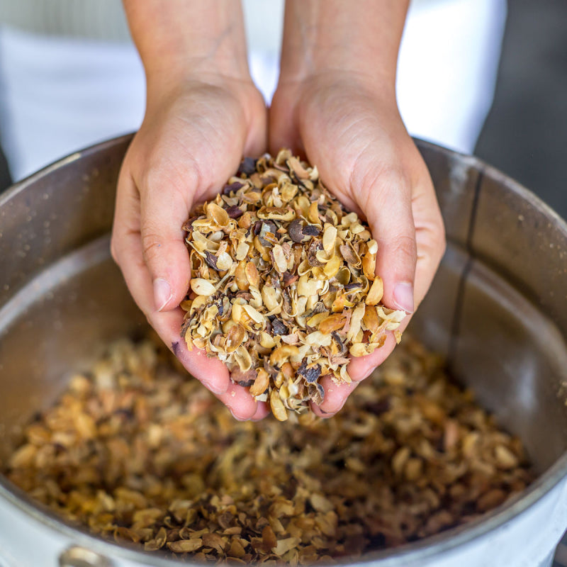 Huskee Cup and Lid - Natural - 8oz/240ml