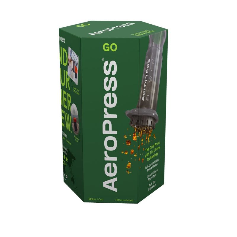 Aeropress Go Coffee Maker - 444ml/15oz - Black