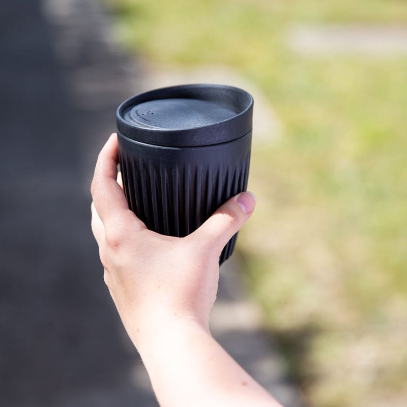 Huskee Cup and Lid - Charcoal - 6OZ/180ml