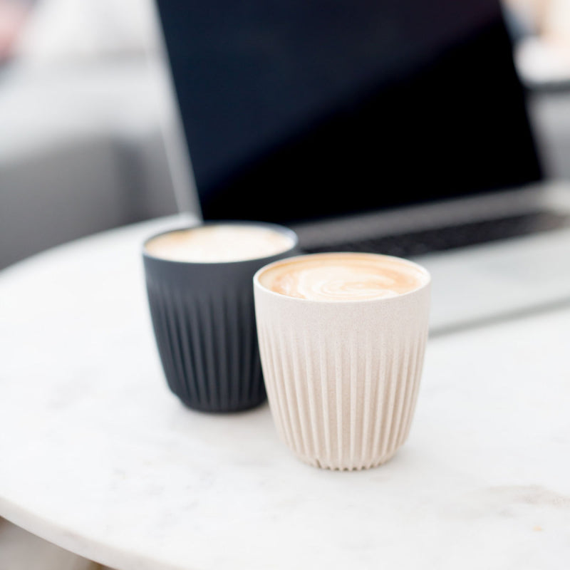 Huskee Cup and Lid - Natural - 6OZ/180ml