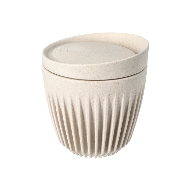 Huskee Cup and Lid - Natural - 6OZ/180ml
