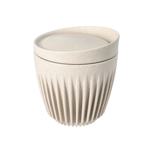 Huskee Cup and Lid - Natural - 6OZ/180ml