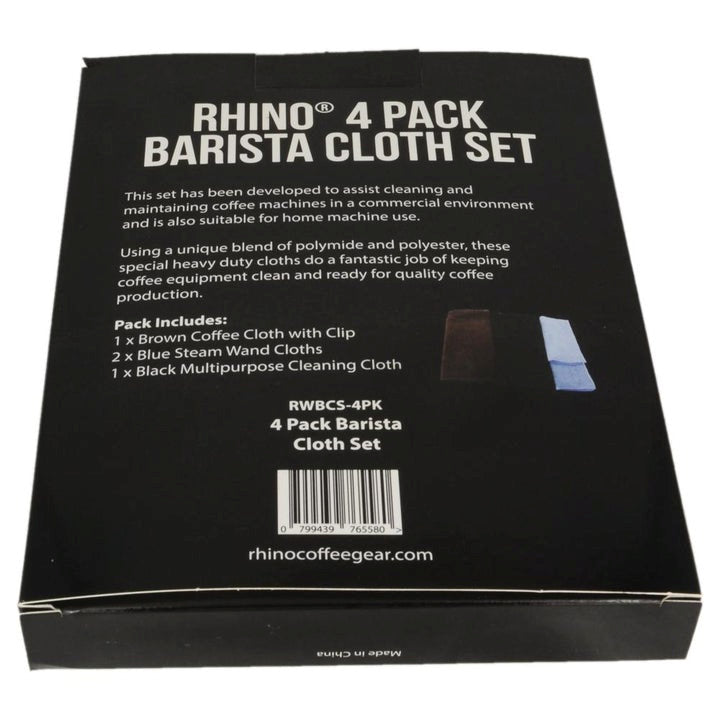 Rhino Barista Cloth Set - 4 Pack