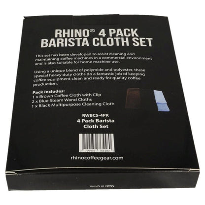 Rhino Barista Cloth Set - 4 Pack