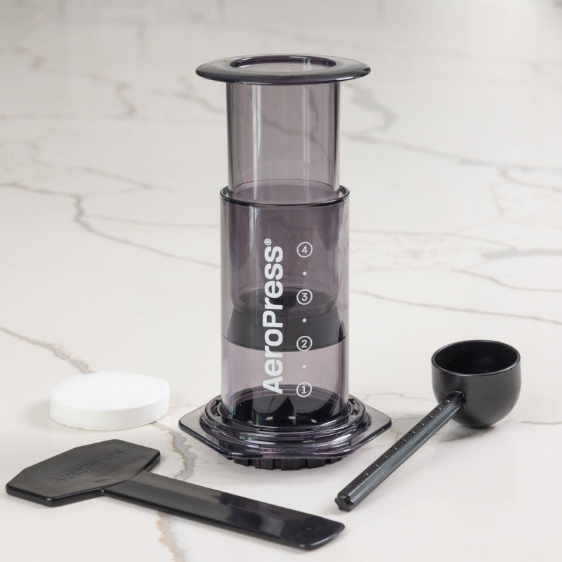 AeroPress Coffee Maker - Clear Black