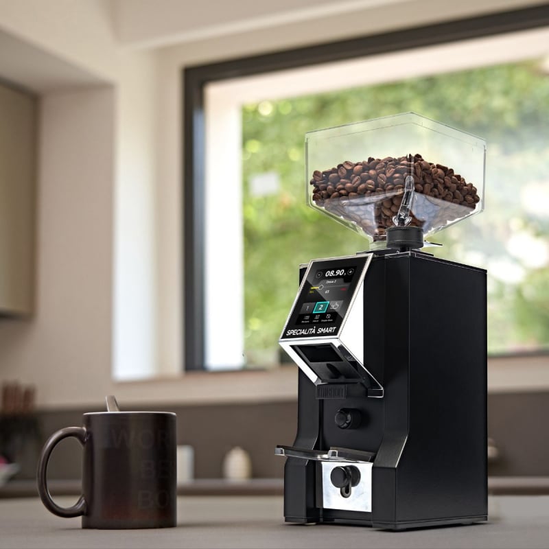 Eureka Mignon Specialita Smart Coffee Grinder - Black