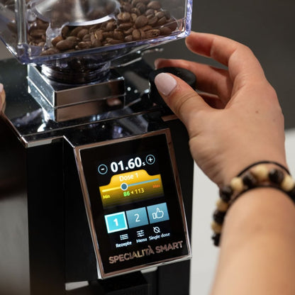 Eureka Mignon Specialita Smart Coffee Grinder - Black