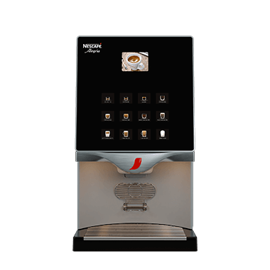 Nescafe alegria FTS30 machine from straight on view