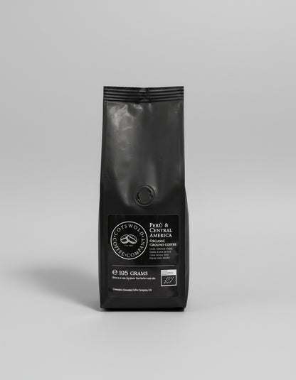 Cotswold Organic Peru Central America Ground Coffee 24 x 195g