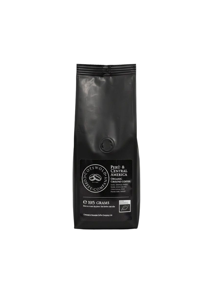 Cotswold Organic Peru Central America Ground Coffee 24 x 195g