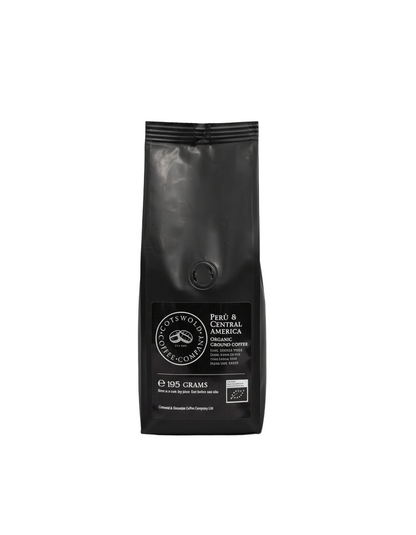 Cotswold Organic Peru Central America Ground Coffee 24 x 195g