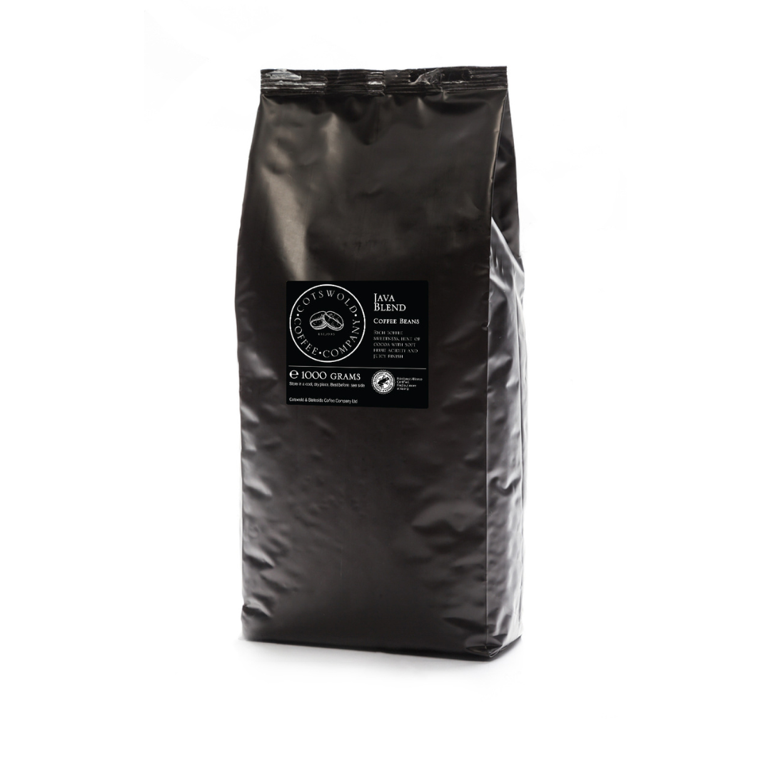 Cotswold Rainforest Alliance Java Beans 1kg & Cotswold Coffee Company