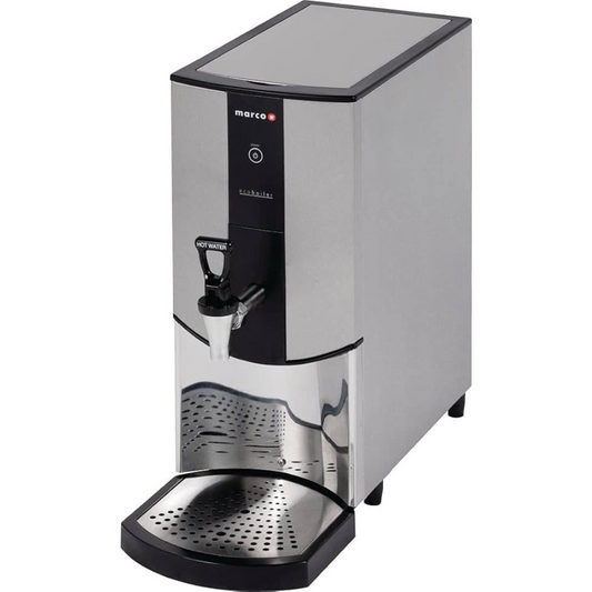 Marco T5 hot water boiler from slight high right view