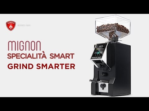 Eureka Mignon Specialita Smart Coffee Grinder - Black